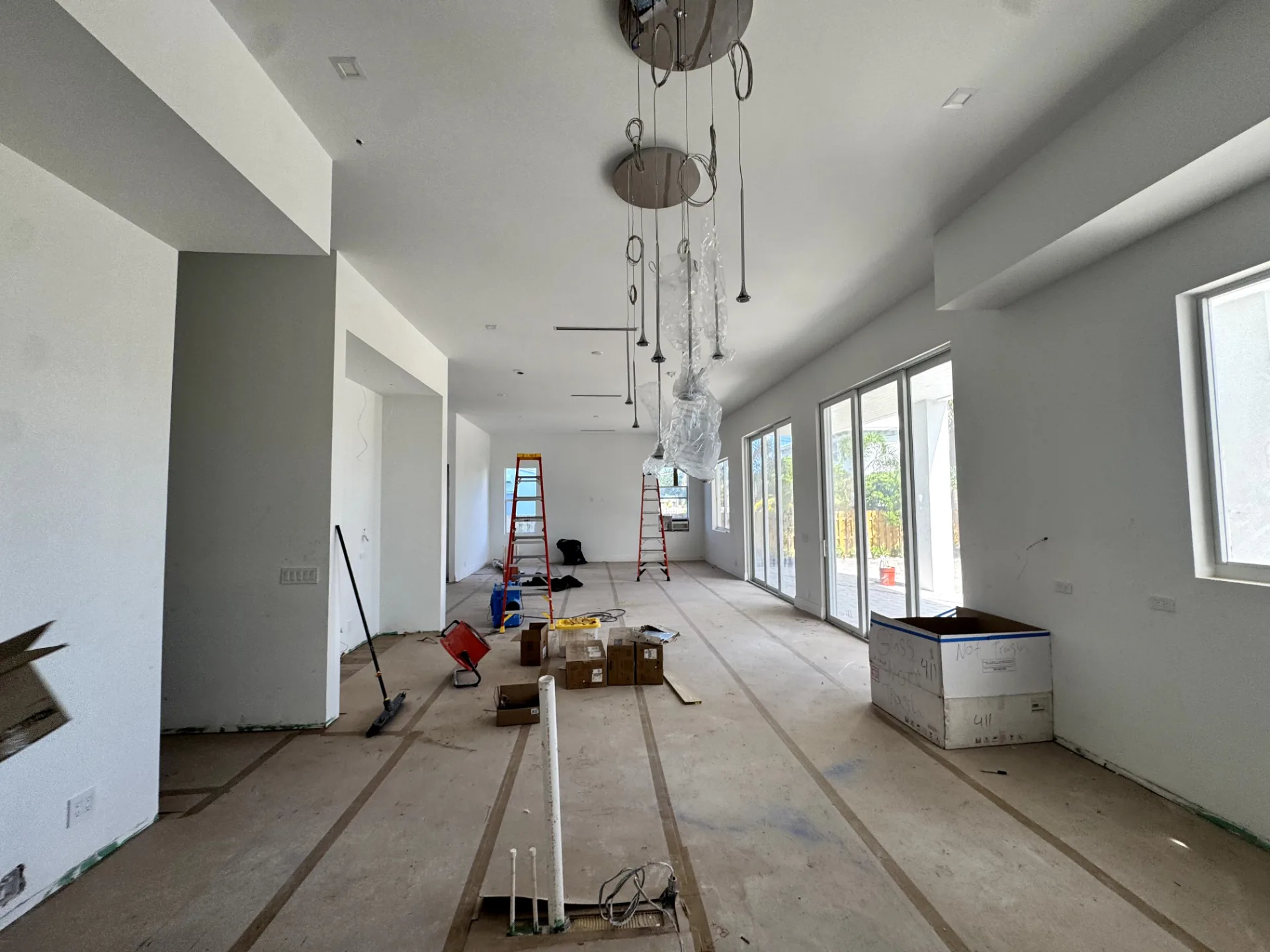 Commercial panel installation by Others Electric