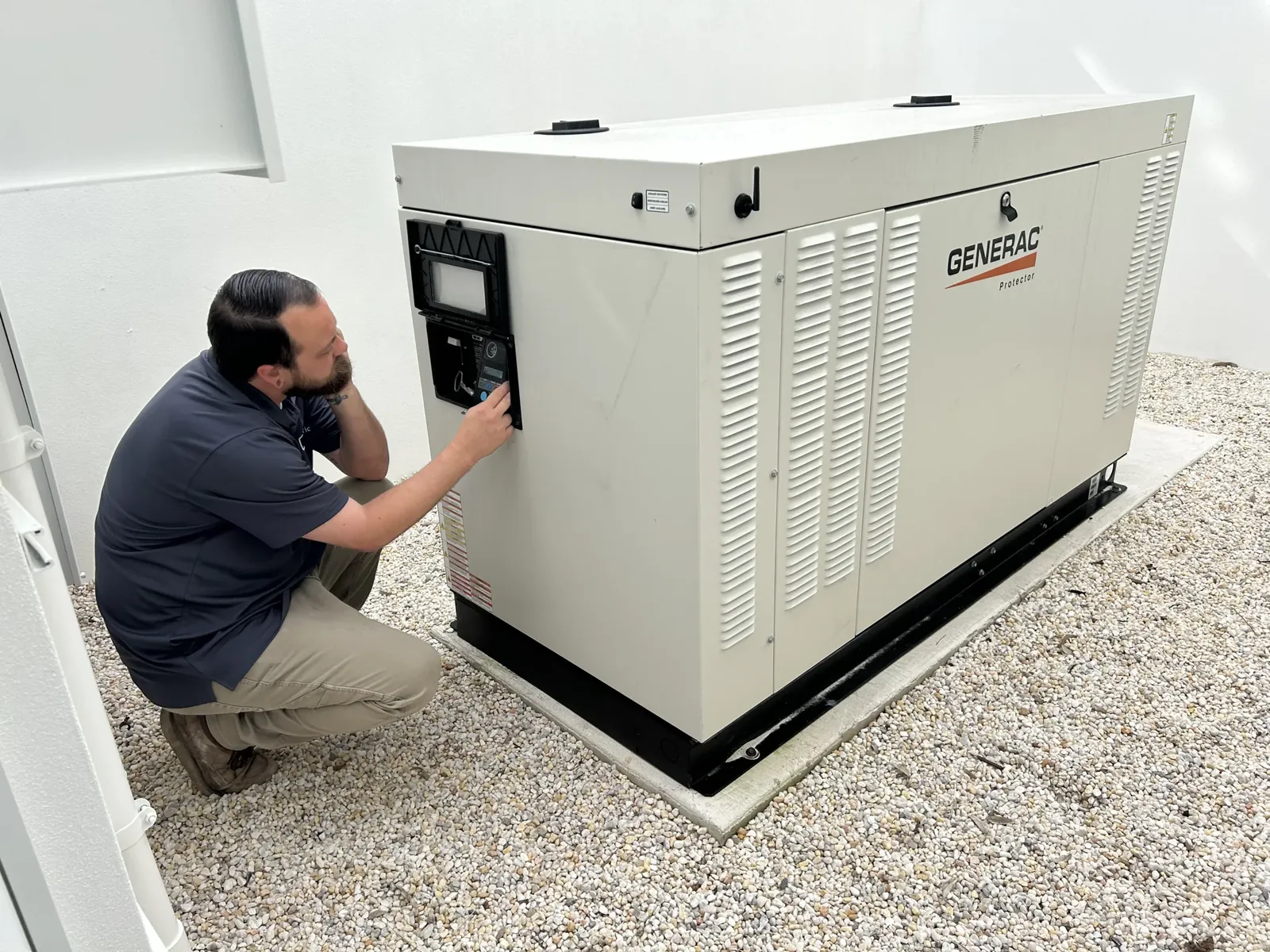 Generac standby generator installed by Others Electric
