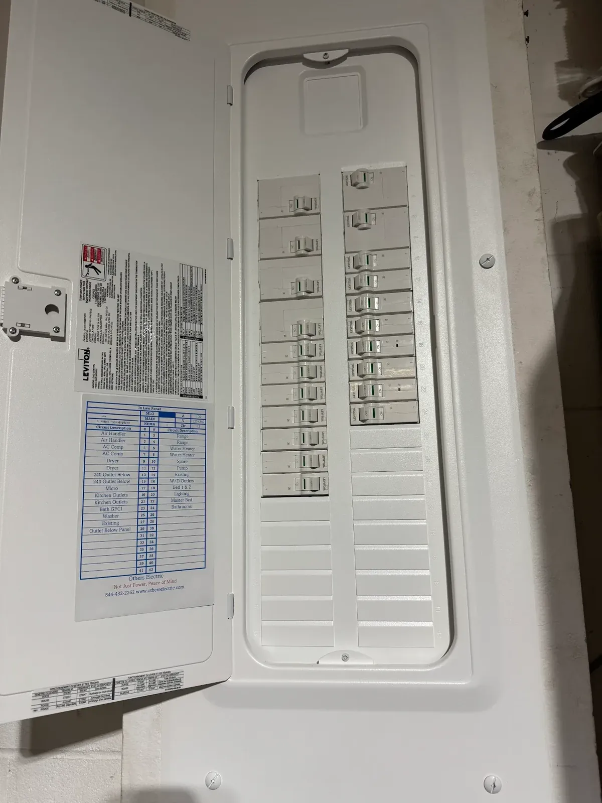 Panel replacement job in Westlake, Florida, Others Electric