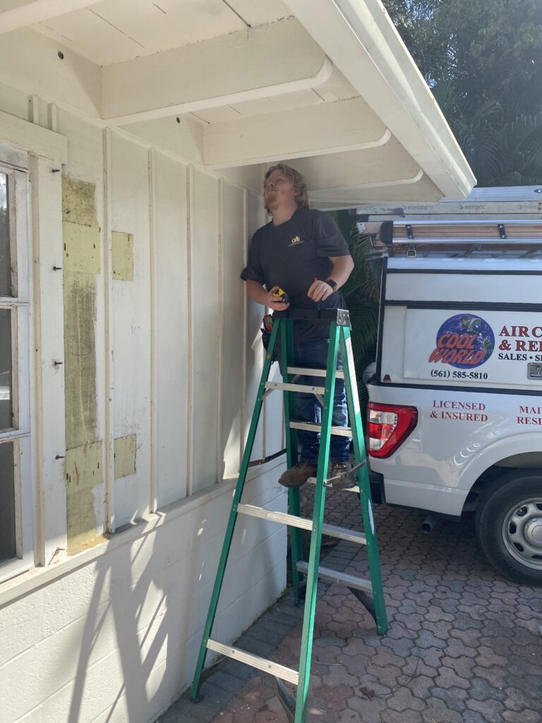 how are electrical boxes attached to houses in florida