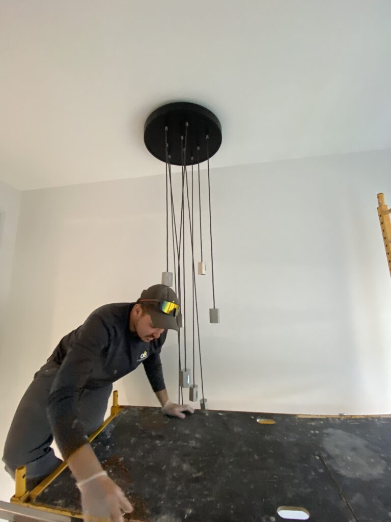 residential work done by commercial electrician